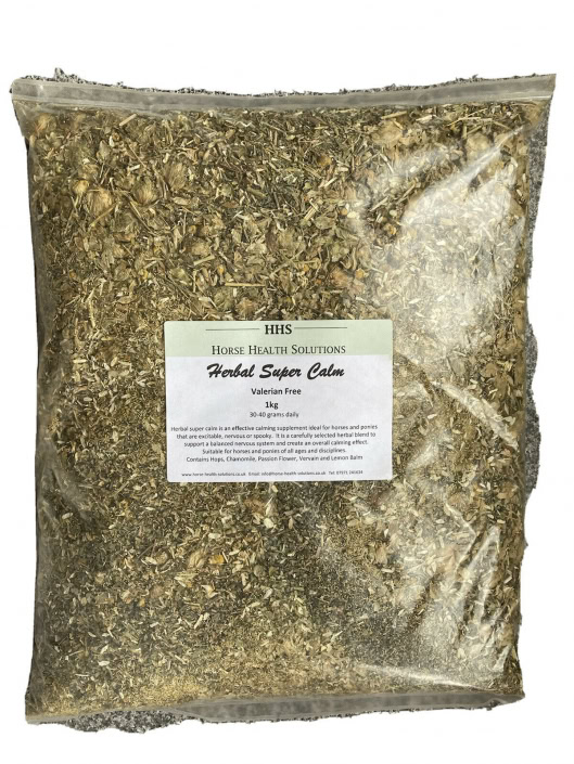 Herbal Super Calm Valerian Free 1kg Horse Health Solutions